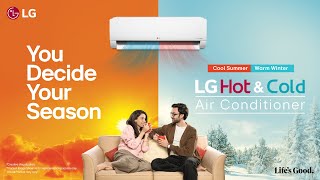 LG Hot amp Cold Air Conditioner  All Season Comfort  LG India [upl. by Ok533]