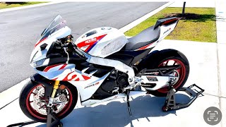 2024 Aprilia RSV4 1100 Factory Parts Upgrade  Phase 1 [upl. by Mallissa]