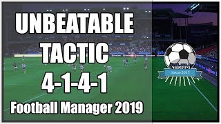 FM19 Unbeatable Tactic  Football Manager 2019 [upl. by Hartley]