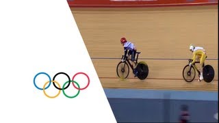 Cycling Track Womens Sprint Final  London 2012 Olympic Games Highlights [upl. by Eninaj509]