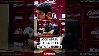 Sebastián “Loco” Abreu DT de Dorados sobre la falta al Hobbit Bermúdez del Atlante sportsmediamx [upl. by Sherl]