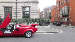 Lamborghini Countach 5000S Extreme sound [upl. by Yelram725]