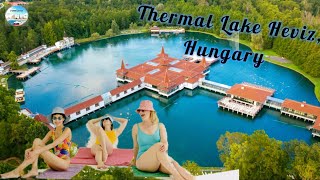 Thermal Lake Heviz Hungary [upl. by Eadrahc447]