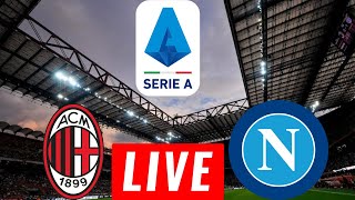 MILAN NAPOLI RADIOCRONACA RAI 1 LIVE STREAMING SERIE A [upl. by Yelena]