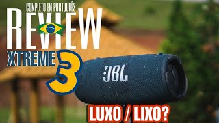 JBL Xtreme 3  Review Completo em Português [upl. by Derfliw]