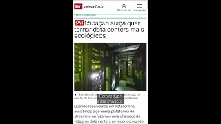 Certificação suíça quer tornar data centers mais ecológicos [upl. by Esirehc580]