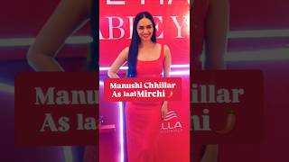 Manushi Chhillar Shines at Wella Launch  bollywoodandbuzz bollywood celebrity shorts [upl. by Sivrahc788]