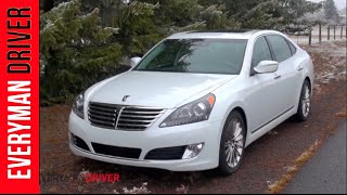 Heres the 2014 Hyundai Equus Review on Everyman Driver [upl. by Dragde947]