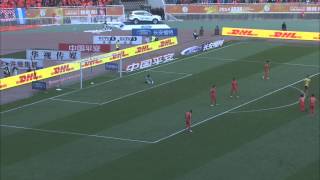 Shandong Luneng vs Guangzhou Evergrande Chinese Super League 2014 Round 30 [upl. by Eram]