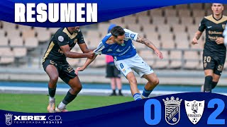 Resumen del Xerez CD 02 Orihuela CF [upl. by Aikyt]