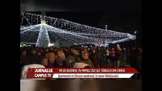 PRIMELE TREI ZILE ALE TÂRGULUI DE CRĂCIUN DIN PARCUL CRÂNG [upl. by Remmer963]