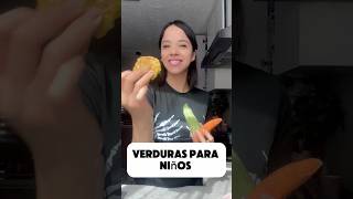 Verduras para tus hijos verduras nutriologa lunchescolar danielavelazquez [upl. by Oznarol]