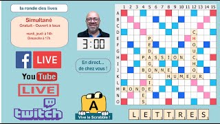 Partie ODS 9 n°28  Scrabble duplicate [upl. by Domella]