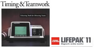 LIFEPAK 11  Manual DefibrillationSync Cardioversion QuikCombo [upl. by Carney]