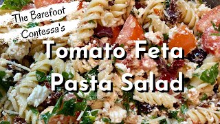 Tomato Feta Pasta Salad [upl. by Nylesor]