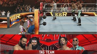 INDUS SHER VS WES LEE amp MONTEZ FORD WWE RAW WWE 2K24 TQSVERSE [upl. by Arber]