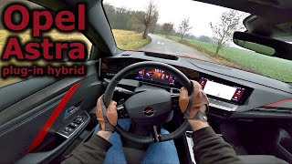 2022 Opel Astra plugin hybrid  POV test drive [upl. by Calvano]