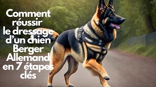 Comment réussir le dressage d’un chien Berger Allemand en 7 étapes clés [upl. by Giesecke605]