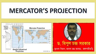 MERCATORS PROJECTION CALCULATION amp DRAWING [upl. by Nomolas677]