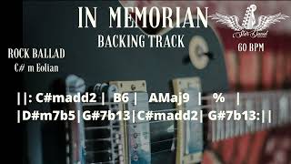 In Memoriam Backing Track in Cm [upl. by Oleg]