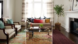 Interior Design – How To Use A Statement Rug To Transform A Room [upl. by Keenan158]