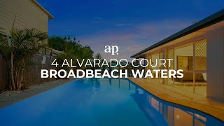 4 Alvarado Court Broadbeach Waters  Amir Prestige [upl. by Sneve]