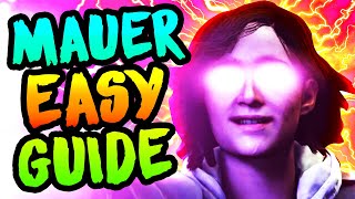 ULTIMATE MAUER DER TOTEN EASTER EGG GUIDE Cold War Zombies Easter Egg ALL SPAWNS SOLO amp COOP [upl. by Acsot342]