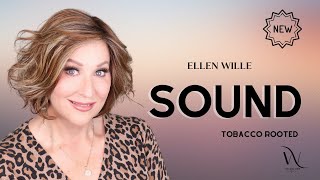 Ellen Wille  SOUND wig review  TOBACCO ROOTED  Get ready for Fall with this NEW style [upl. by Atima]