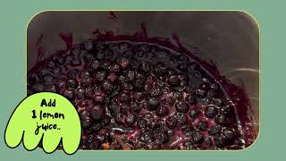 Delicious Aronia Jam Recipe Easy and Nutritious Homemade Jam [upl. by Isma]