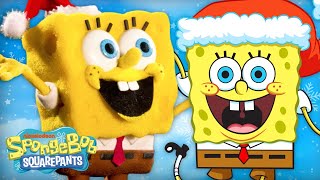 One Moment from EVERY SpongeBob Christmas Special ☝️  15 Minute Compilation  SpongeBob [upl. by Callery601]