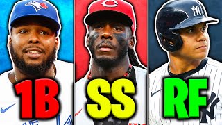 BEST MLB Player at EVERY Position in 2024 [upl. by Yesdnyl]