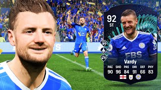 92 TOTS Moments Vardy is HAVING A PARTY 🎉 FC 24 Player Review [upl. by Sykleb279]