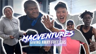 GIVING AWAY FREE GAS ON 55 st [upl. by Llerut398]