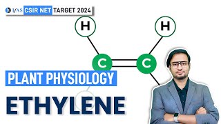 Ethylene  Plant Physiology  CSIR NET JUNE 2024 I IFAS [upl. by Ecreip]