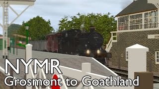 Trainz NYMR Grosmont to Goathland [upl. by Haliak]