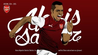 ALEXIS Sánchez  Skills Goals Assists  Arsenal  2014 HD [upl. by Fates]