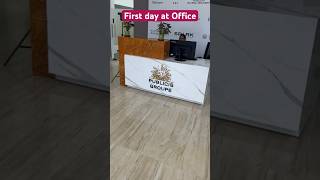 Part 1 Day of Joining at Publicis Groupe Gurgaon 💁‍♀️ office publicismedia officevlog [upl. by Atima764]