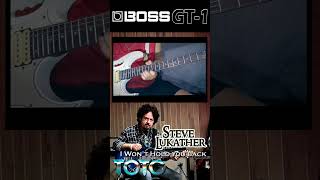 I wont hold you back  TOTO Guitar Solo Cover toto guitarsolo ibanezjemjr bossgt1 wilkinson [upl. by Cinimod]