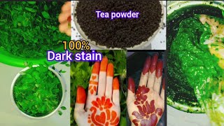 henna paste for dark stain homemade henna dark stain for homemadeGhar pe bnaye dark henna stain [upl. by Assennev]