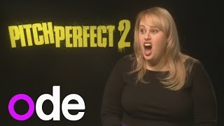 Pitch Perfect 2 Rebel Wilson sings OMIs Cheerleader and reimagines Fat Amy as a superhero [upl. by Dreddy]