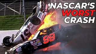 The Most Horrific Crash in NASCAR History [upl. by Etiuqram]