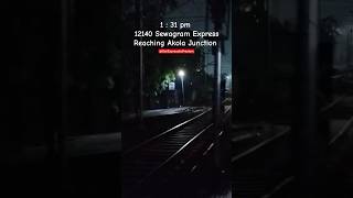 Raat 131 baje station pe arrival 😱 yt indianrailways train reels railgate railway [upl. by Alicirp]