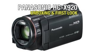 Panasonic HCX920 Unboxing amp First Look [upl. by Barclay]