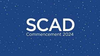 SCAD Savannah Commencement 2024 noon ceremony [upl. by Memory625]