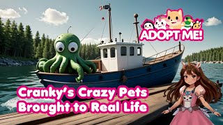 Crankys Crazy Currents Pets brought to life Adopt Me Ocean Event 2024 [upl. by Witty450]