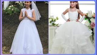 ✔ 20 Vestidos para Primera Comunión  Ideas para Primera Comunión Niña [upl. by Dowling]