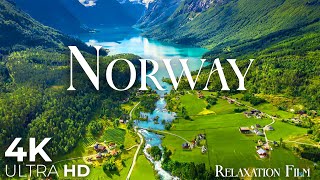 Norway 4K • Scenic Relaxation Film with Peaceful Relaxing Music and Nature Video Ultra HD [upl. by Iila]