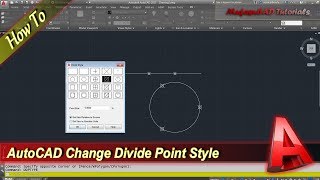 How to Change Point Style in AutoCAD [upl. by Beera]