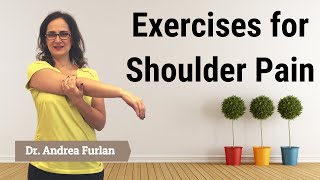 027 Fifteen Exercises for Shoulder Pain Impingement Bursitis Rotator Cuff Disease [upl. by Jeffries]