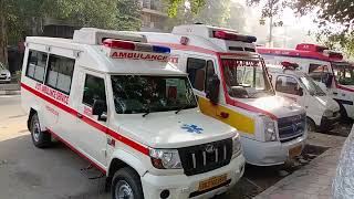 ICU  Ventilator  Cardiac  Ambulance Service Bhatinda 9540944424 Critical Care Ambulance Service [upl. by Questa]